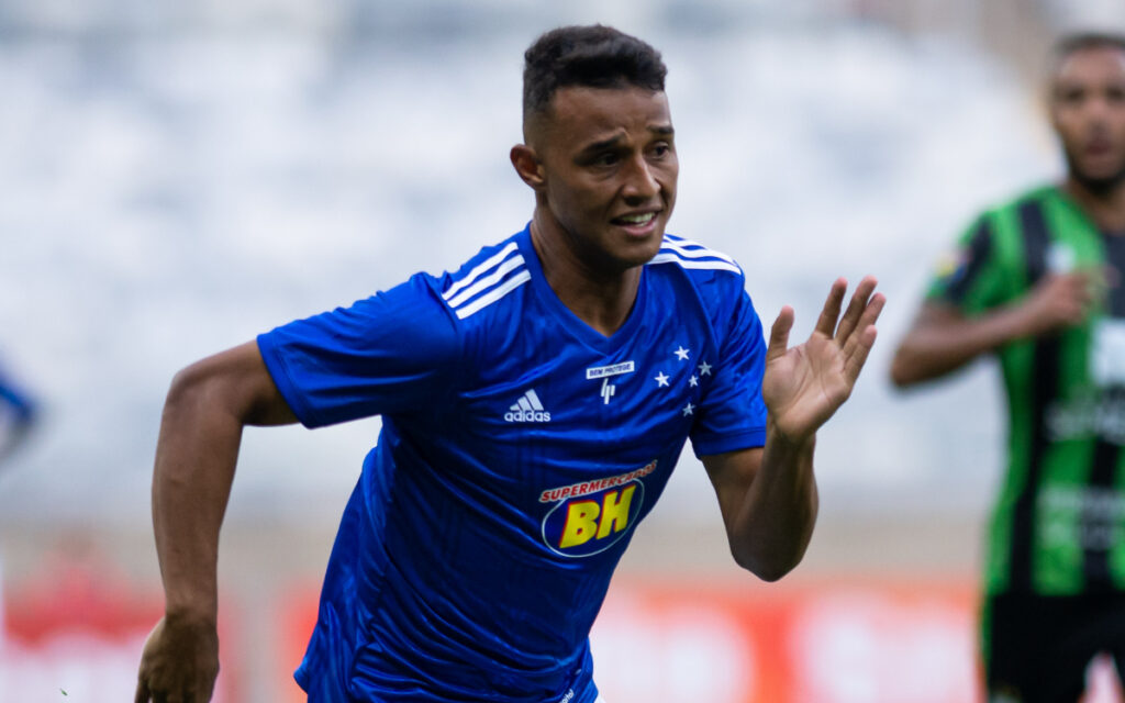 Welinton em ação pelo Cruzeiro (Foto: Bruno Haddad/Cruzeiro)