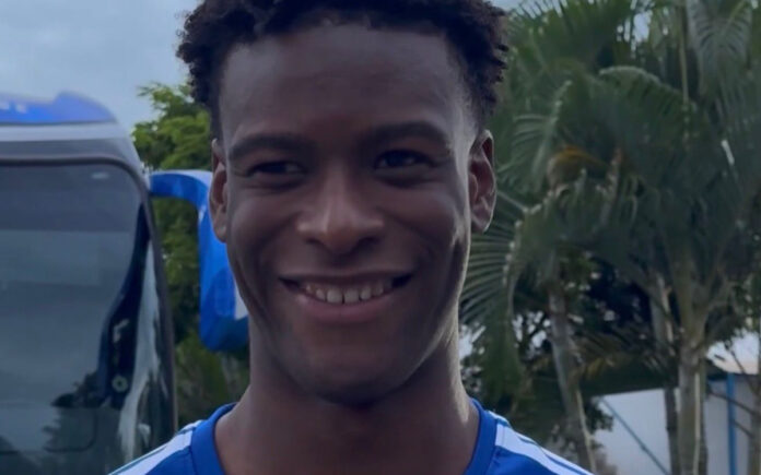 Jonathan Jesus, zagueiro do Cruzeiro (Foto: Reprodução/Cruzeiro)
