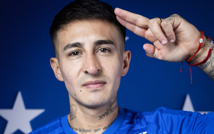 Rojas, lateral-esquerdo do Cruzeiro (Foto: Gustavo Aleixo/Cruzeiro)