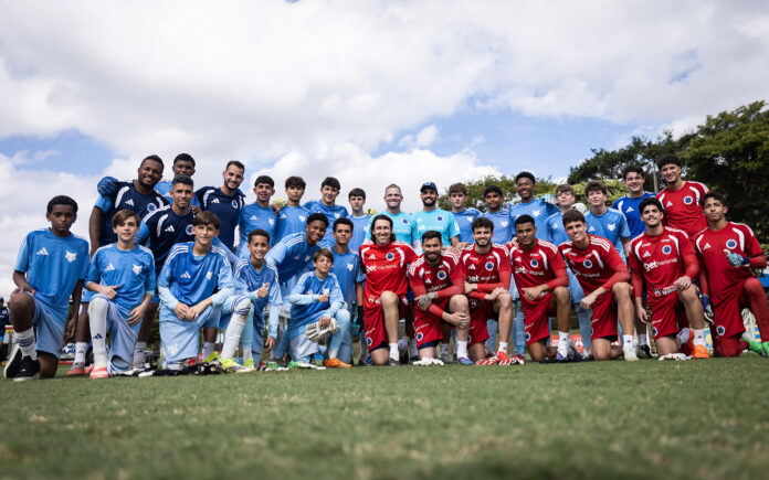 Goleiro e preparadores do Cruzeiro, do Sub-11 ao profissional (Foto: Gustavo Aleixo/Cruzeiro)