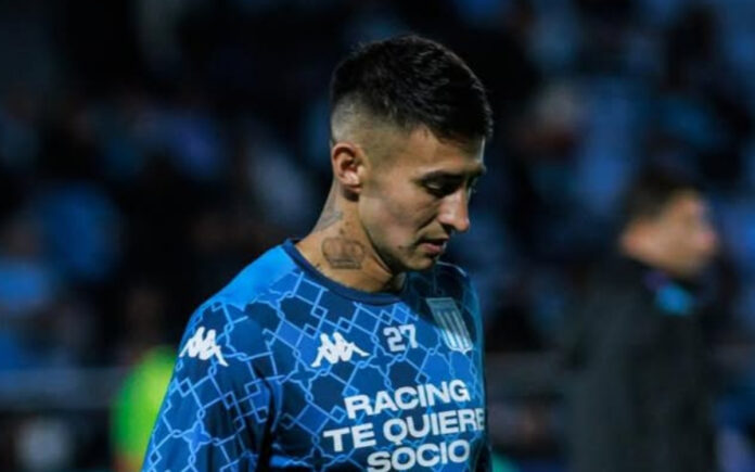 Gabriel Rojas, novo reforço do Cruzeiro (Foto: Racing/Divulgação)