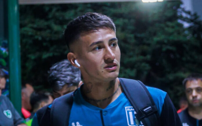Gabriel Rojas, novo reforço do Cruzeiro (Foto: Racing/Divulgação)