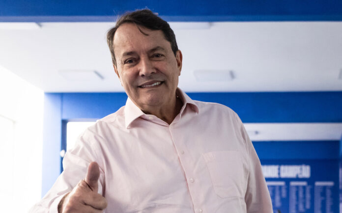 Pedrinho, presidente do Cruzeiro (Foto: Gustavo Aleixo/Cruzeiro)