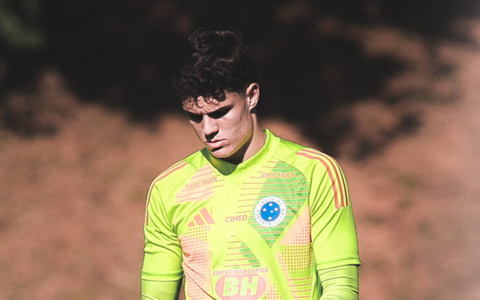 Vitor Lamounier, goleiro do Cruzeiro (Foto: Gustavo Martins/Cruzeiro)