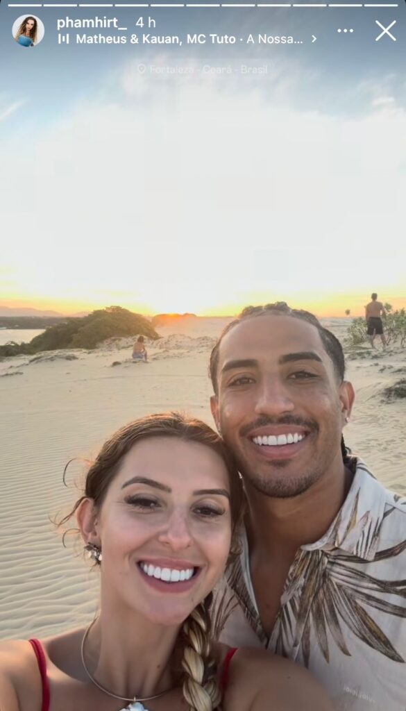 Christian viajou com a Família para Fortaleza, no Ceará (Foto: Reprodução/Instagram)