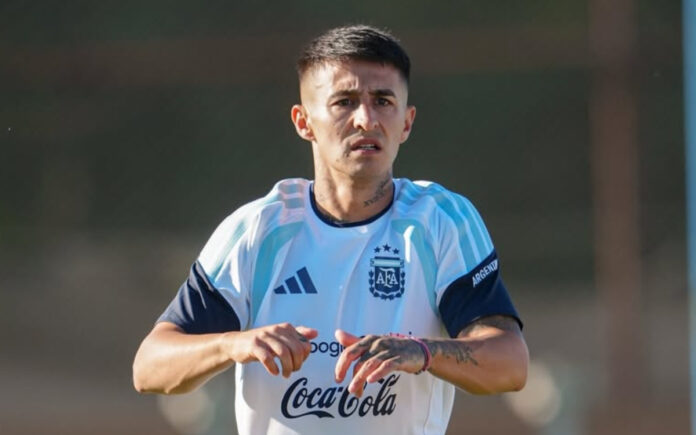 Rojas, lateral-esquerdo do Racing, próximo do Cruzeiro Tato Pagano/AFA)