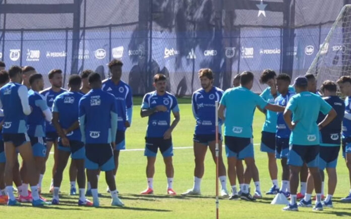 Cruzeiro realizou treino aberto à imprensa nesta segunda (29)