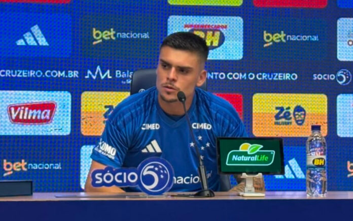 Gabriel Pec, atacante do Cruzeiro