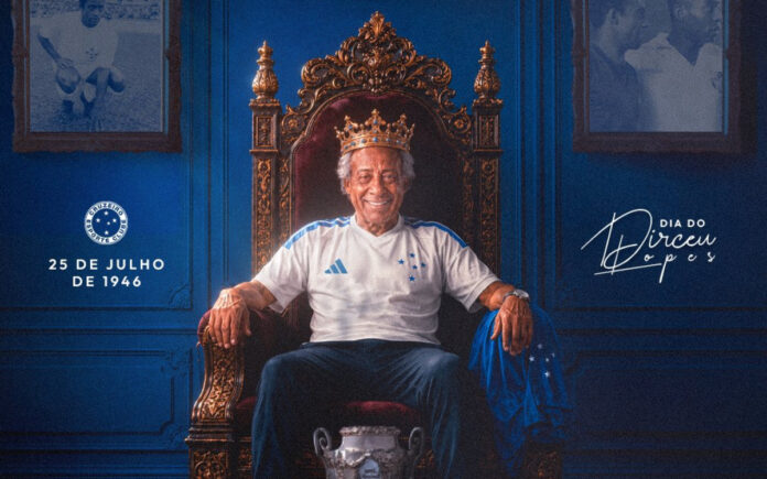 Dirceu Lopes, ídolo do Cruzeiro, completa 80 anos neste sábado 25