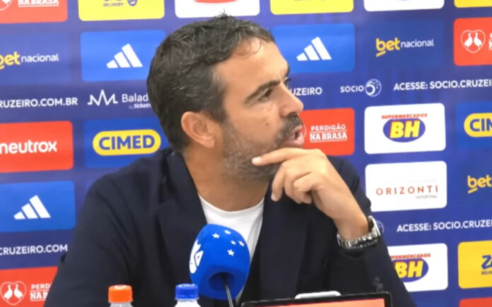 Artur Jorge, técnico do Cruzeiro (Foto: Reprodução/Samuca TV)