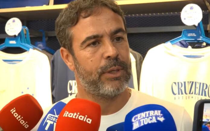 Artur Jorge, técnico do Cruzeiro (Foto: Reprodução/Samuca TV)