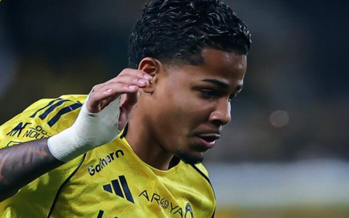 Wesley, atacante do Al-Nassr, da Arábia Saudita (Foto: Divulgação/Al-Nassr)