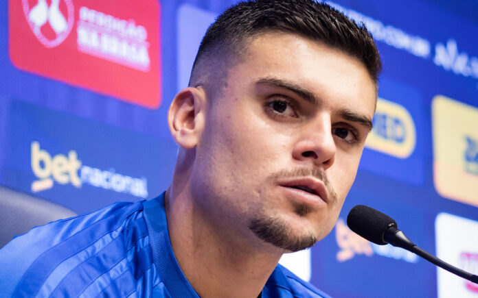 Gabriel Pec, novo atacante do Cruzeiro (Foto: Gustavo Aleixo/Cruzeiro)
