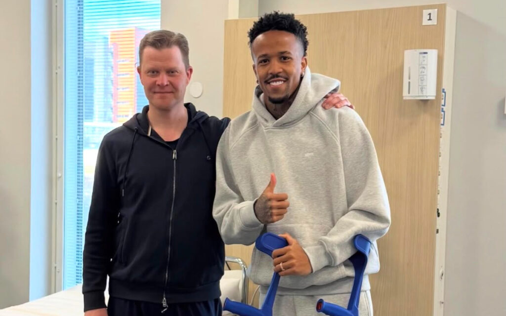 Lasse Lempainen e Militão (Foto: Reprodução/Instagram)