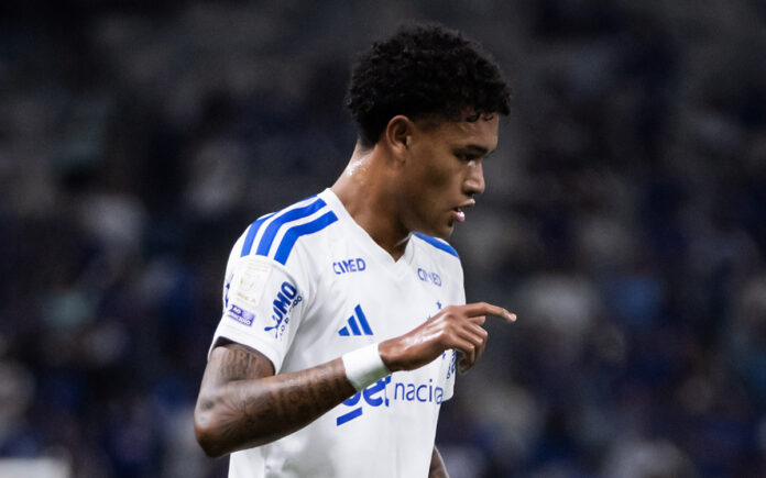 Kaique Kenji, atacante do Cruzeiro (Foto: Gustavo Aleixo/Cruzeiro)