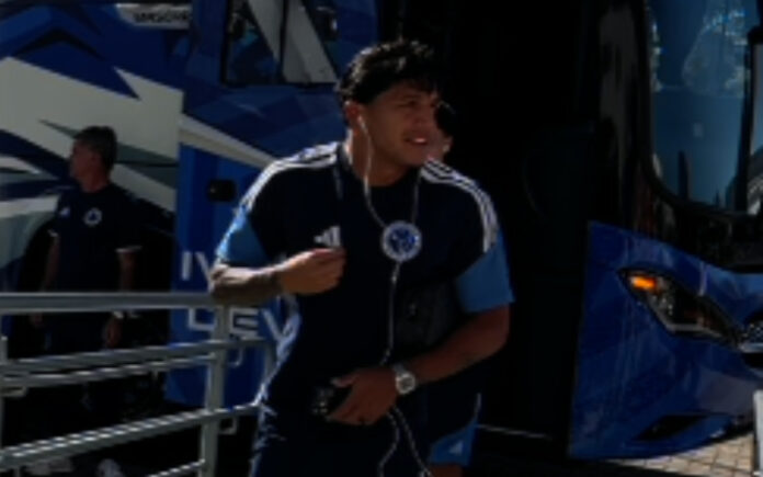 Lucas Romero, volante do Cruzeiro