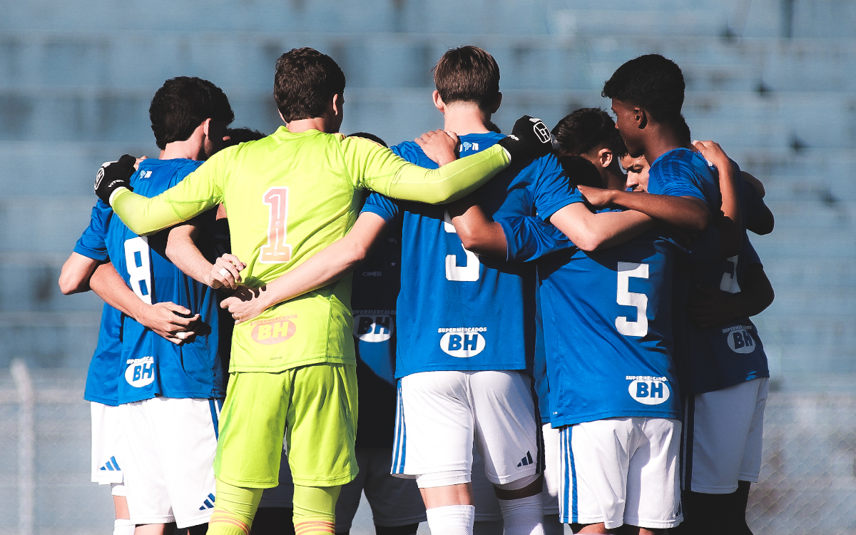 Cruzeiro cria, desperdiça chances e fica no empate com o Atlético-MG pelo Mineiro Sub-20