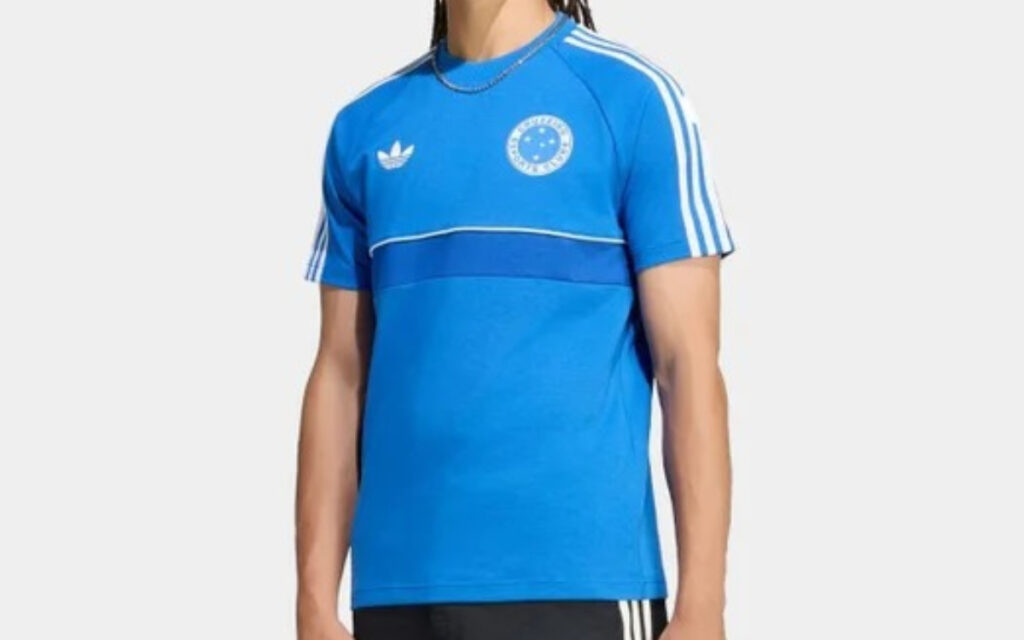 Coleção Originals de 2026 traz o escudo fechado do Cruzeiro e antiga logo da Adidas
