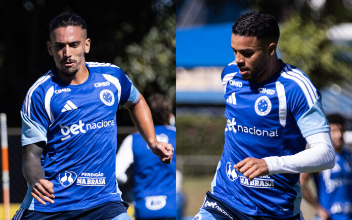 Chico da Costa e Wanderson, atacantes do Cruzeiro