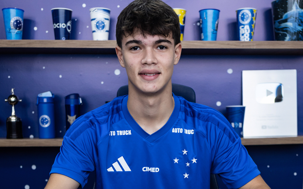 Cruzeiro anuncia contratação de meia que estava no Palmeiras para o time sub-20