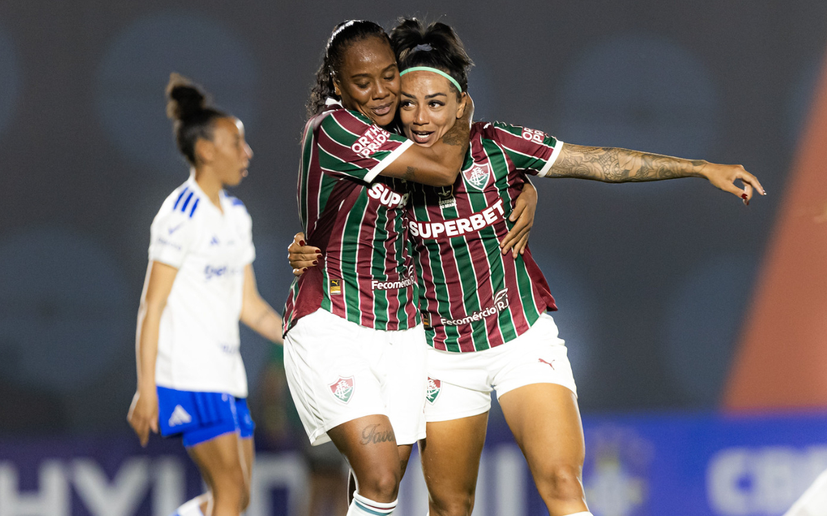 Cruzeiro sofre virada do Fluminense no fim e cai nas oitavas da Copa do Brasil Feminina