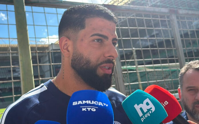 João Marcelo, do Cruzeiro, após vitória no Independência