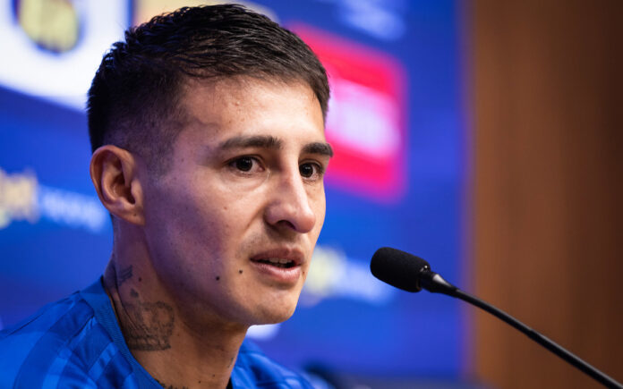 Rojas, reforço do Cruzeiro, em coletiva na Toca II