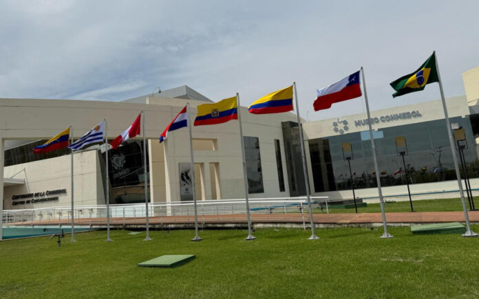Sede da Conmebol, em Luque, no Paraguai