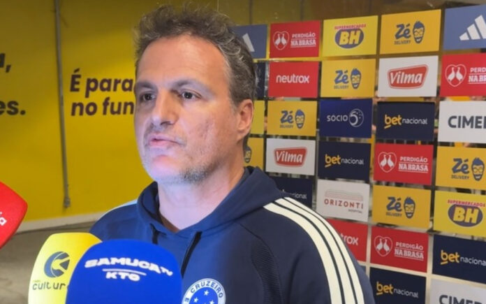 Bruno Spindel, executivo de futebol do Cruzeiro