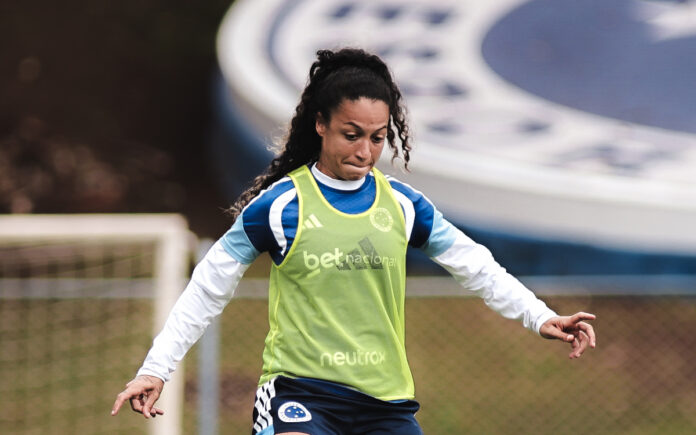 Byanca Brasil, atacante do Cruzeiro (Foto: Gustavo Martins/Cruzeiro)