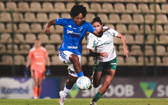 Cruzeiro e Palmeiras, pela 17ª rodada do Brasileirão Feminino