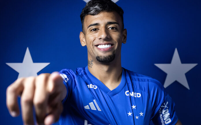 Lucho Rodríguez, novo atacante do Cruzeiro (Foto: Gustavo Aleixo/Cruzeiro)