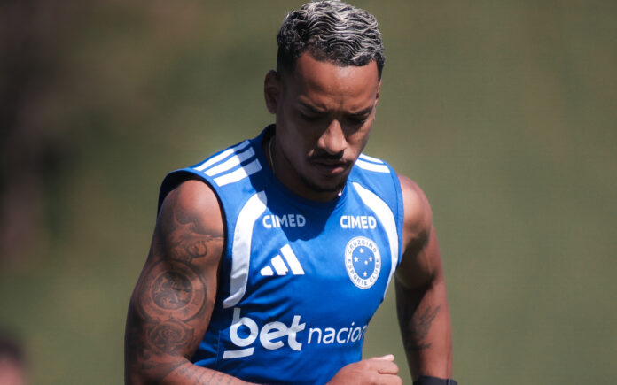 Matheus Pereira, meio-campista do Cruzeiro (Foto: Gustavo Martins/ Cruzeiro)