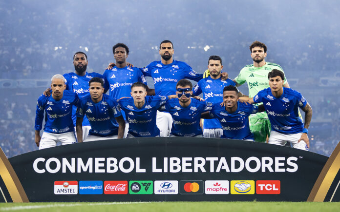 Time do Cruzeiro na Copa Libertadores (Foto: Gustavo Aleixo/Cruzeiro)