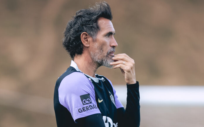 Eduardo Domínguez, treinador do Atlético-MG (Foto: Pedro Souza/Atlético-MG)