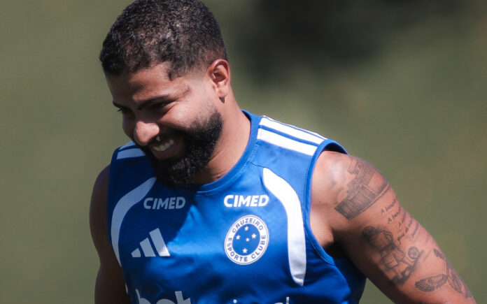 João Marcelo, zagueiro do Cruzeiro (Gustavo Martins/Cruzeiro)
