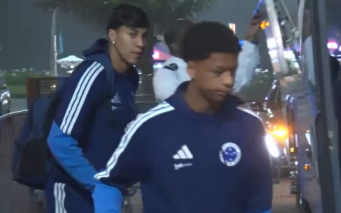 Kaio Jorge e Zé Lucas, jogadores do Cruzeiro (Foto: Reprodução/Samuca TV)