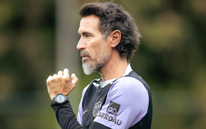 Eduardo Domínguez, técnico do Atlético-MG (Foto: Pedro Souza/Atlético-MG)