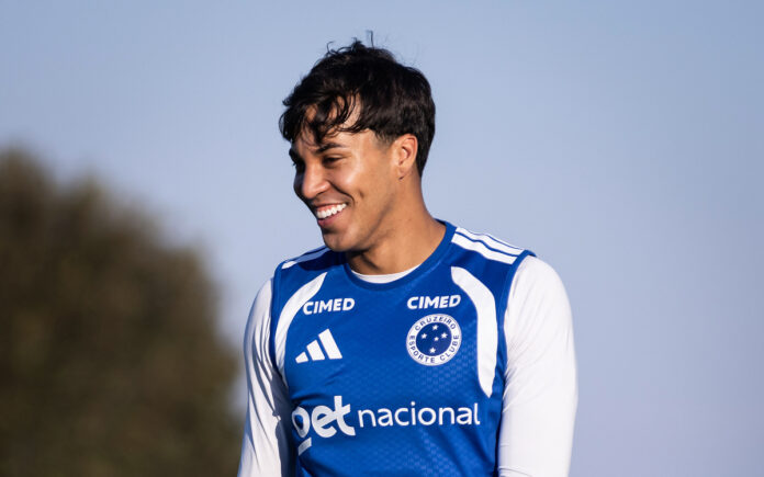 Kaio Jorge, atacante do Cruzeiro, foi julgado pelo STJD nesta segunda (31) - (Foto: Gustavo Aleixo/Cruzeiro)