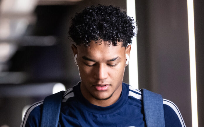 Kaique Kenji, atacante do Cruzeiro