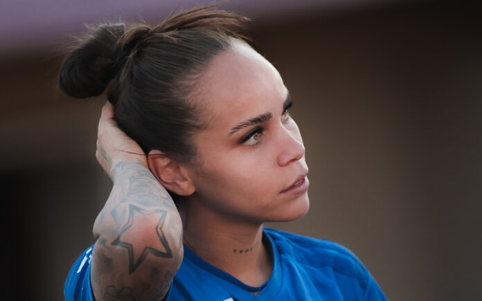Letícia Ferreira, atacante do Cruzeiro