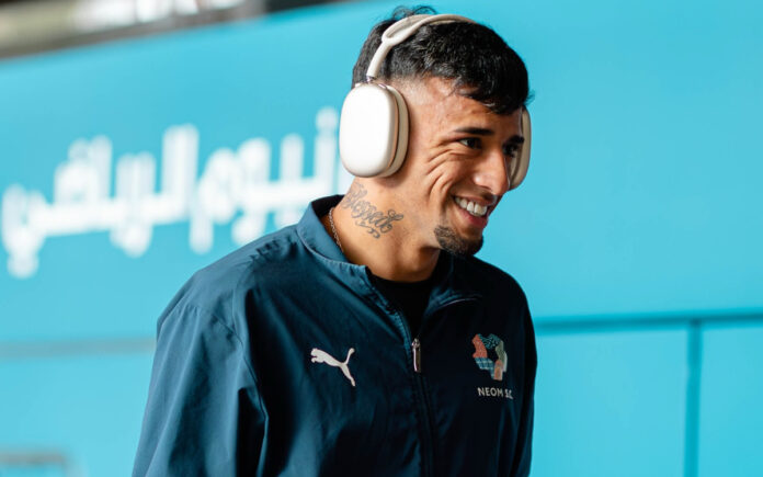 Lucho Rodríguez, atacante do Neom SC