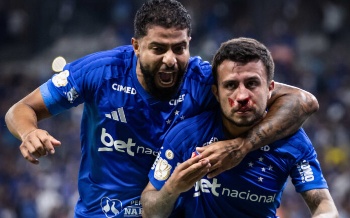 Matheus Henrique fraturou o nariz em lance de gol contra a Chapecoense