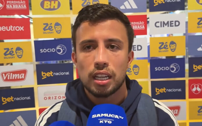 Matheus Henrique, volante do Cruzeiro