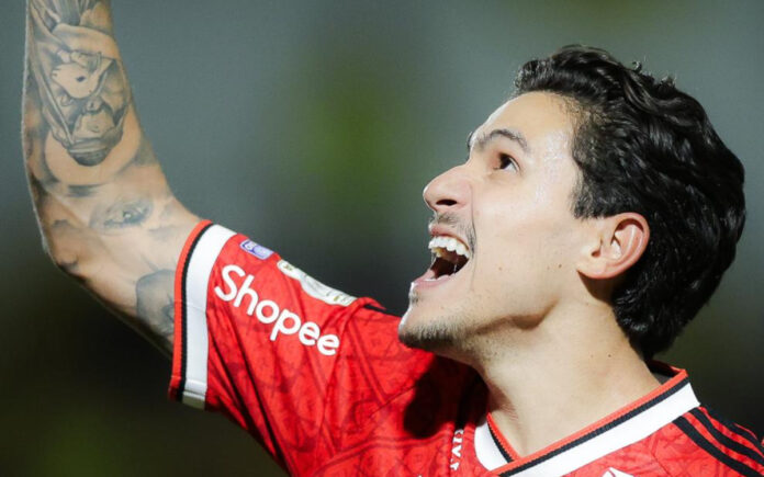 Pedro, atacante do Flamengo