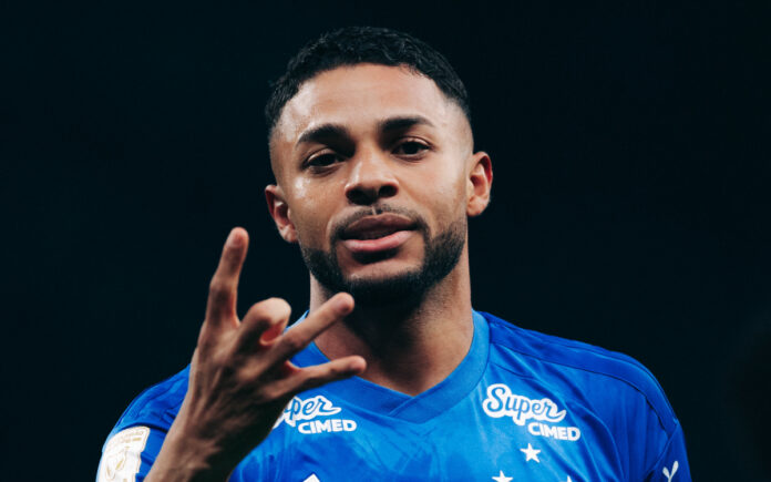 Wanderson, herói do Cruzeiro contra o Corinthians