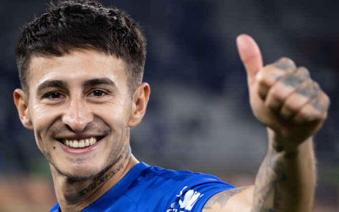 Gabriel Rojas após vitória contra a Chapecoense