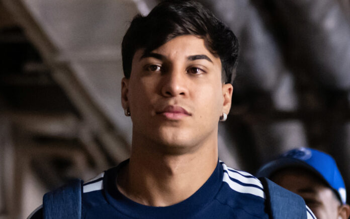 Kaio Jorge, atacante do Cruzeiro, no Mineirão