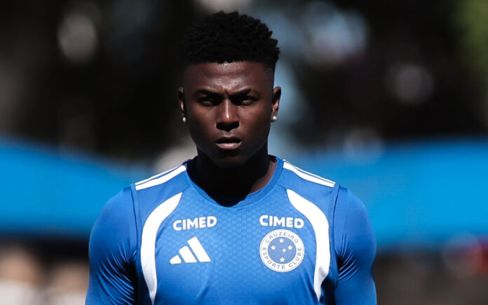 Néiser Villareal, atacante do Cruzeiro