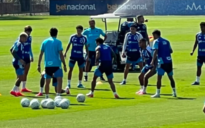 Com reforços, Cruzeiro fez penúltimo treino de olho no Mirassol